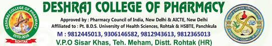 10 Best Pharmacy College from Rohtak