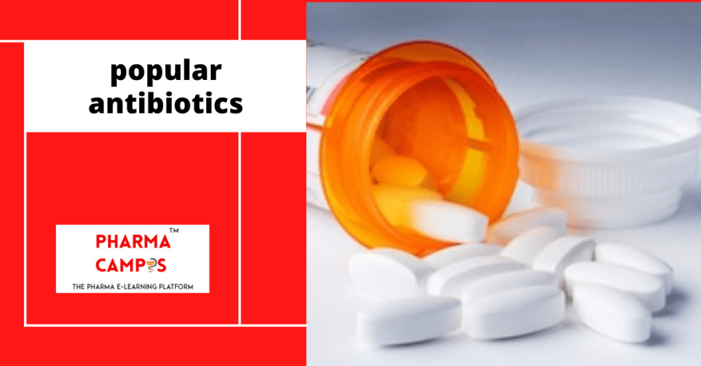 popular antibiotics